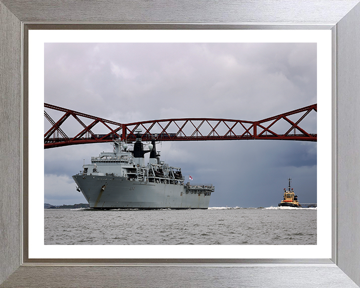 HMS Albion L14 Royal Navy Albion Class amphibious ship Photo Print or Framed Print - Hampshire Prints