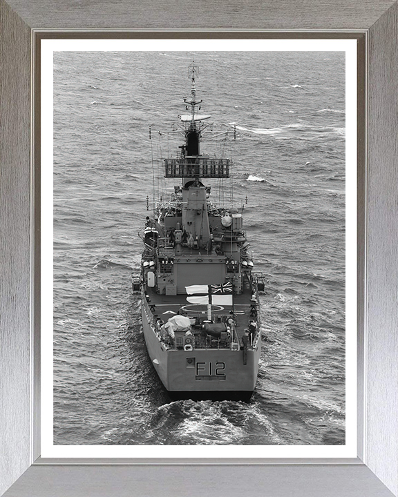 HMS Achilles F12 Royal Navy Leander Class Frigate Photo Print or Framed Print - Hampshire Prints