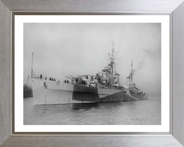 HMS Diadem 84 Royal Navy Dido class light cruiser Photo Print or Framed Photo Print - Hampshire Prints