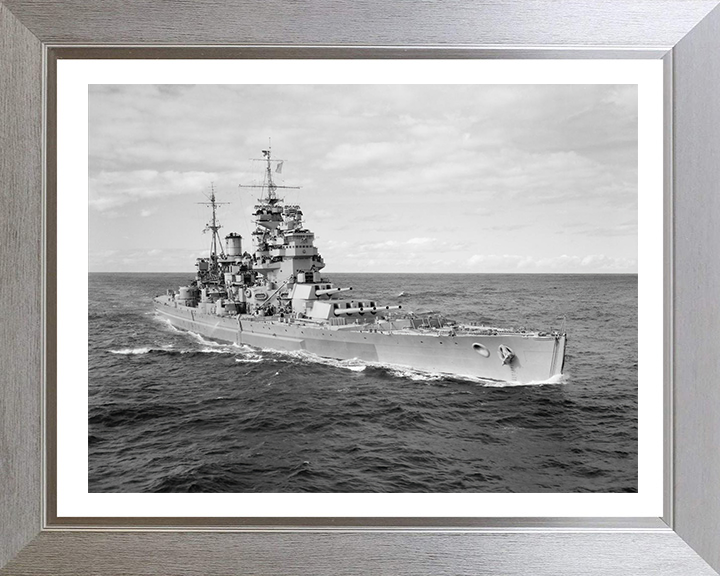 HMS Duke of York (17) Royal Navy King George V class battleship Photo Print or Framed Print - Hampshire Prints