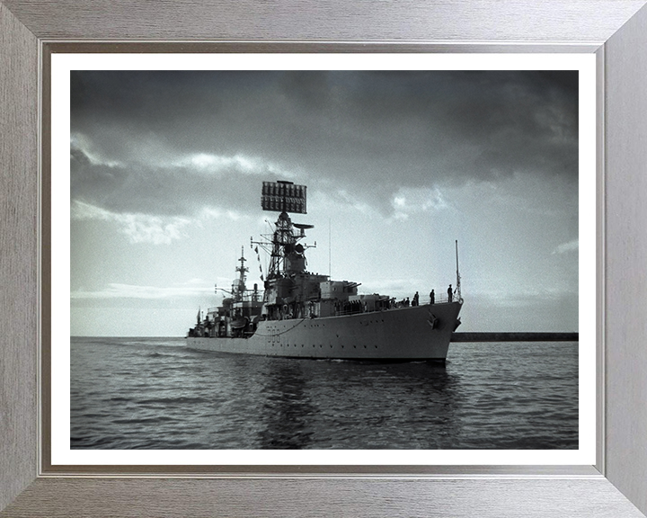 HMS Agincourt D86 Royal Navy Battle class destroyer Photo Print or Framed Print - Hampshire Prints