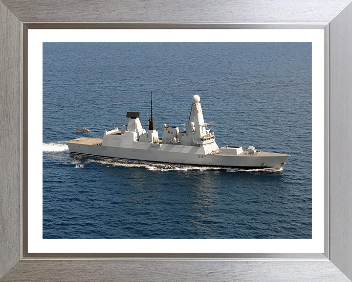 HMS Daring D32 Royal Navy type 45 Destroyer Photo Print or Framed Print - Hampshire Prints