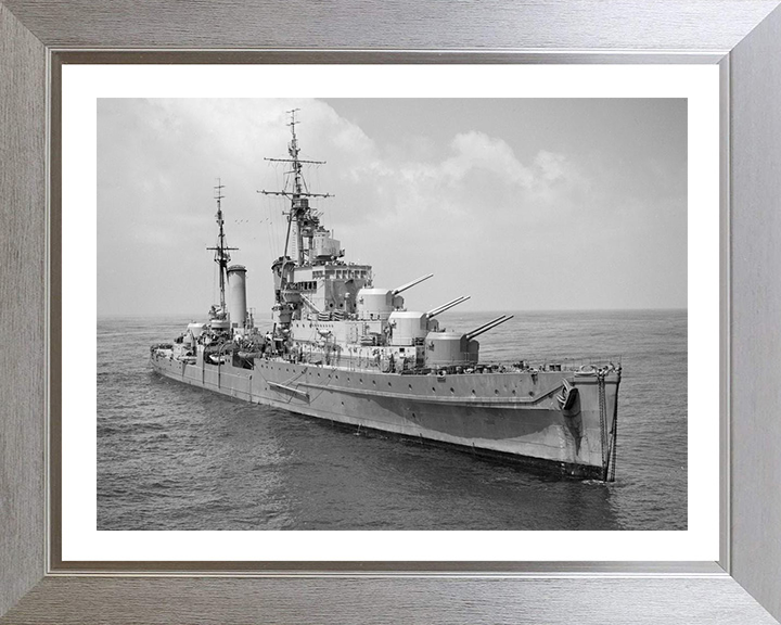 HMS Dido (37) Royal Navy Dido class light cruiser Photo Print or Framed Photo Print - Hampshire Prints