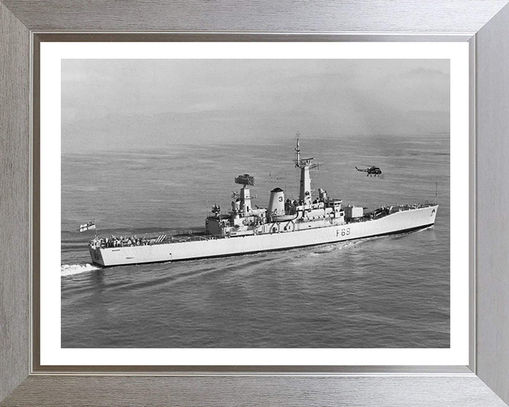 HMS Bacchante F69 | Photo Print | Framed Print | Leander Class | Frigate | Royal Navy Hampshire Prints