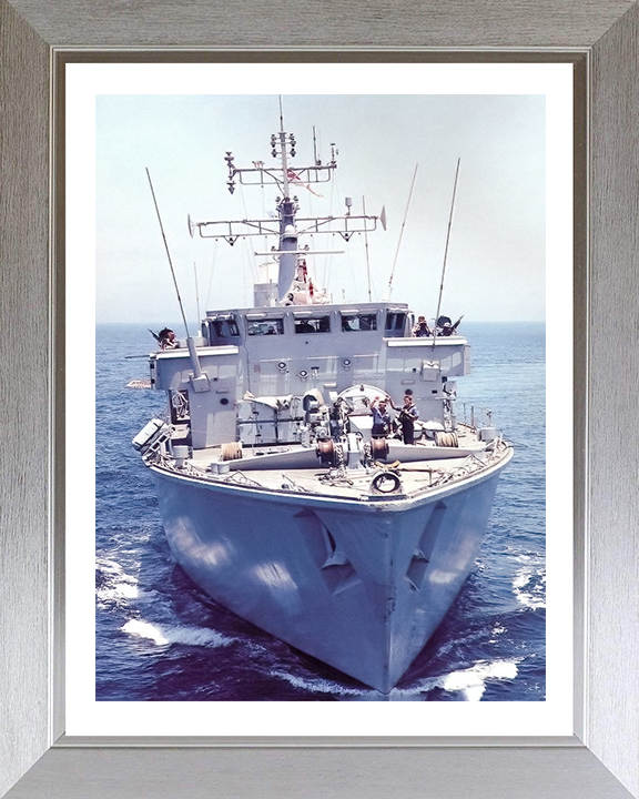 HMS Brecon M29 Royal Navy Hunt class mine countermeasures vessel Photo Print or Framed Print - Hampshire Prints