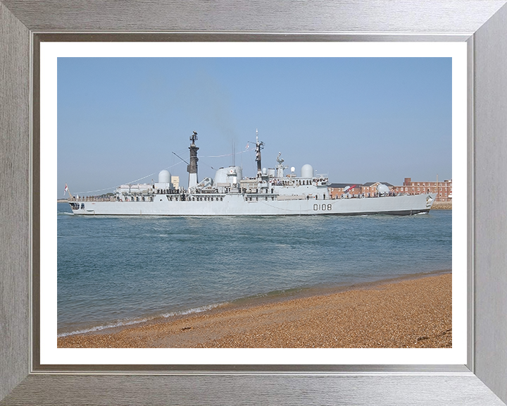 HMS Cardiff D108 Royal Navy Type 42 destroyer Photo Print or Framed Print - Hampshire Prints