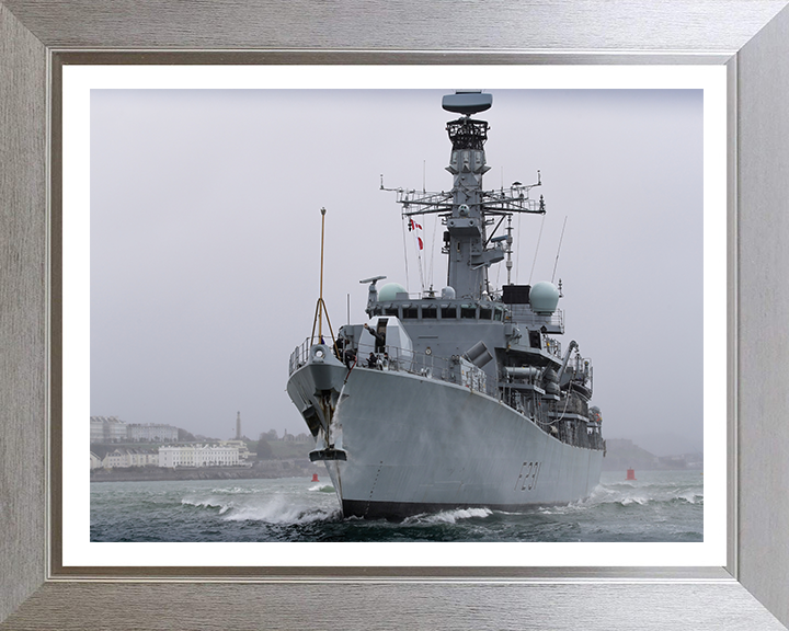 HMS Argyll F231 Royal Navy type 23 Frigate Photo Print or Framed Print - Hampshire Prints