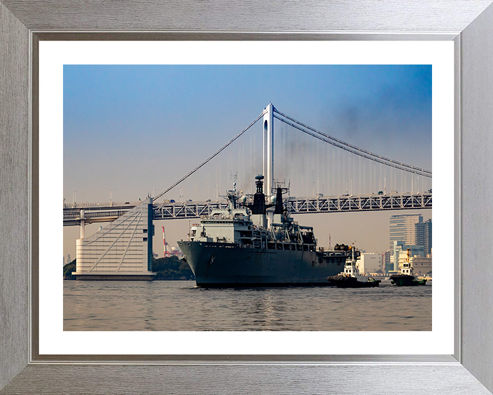 HMS Albion L14 Royal Navy Albion Class amphibious ship Photo Print or Framed Print - Hampshire Prints