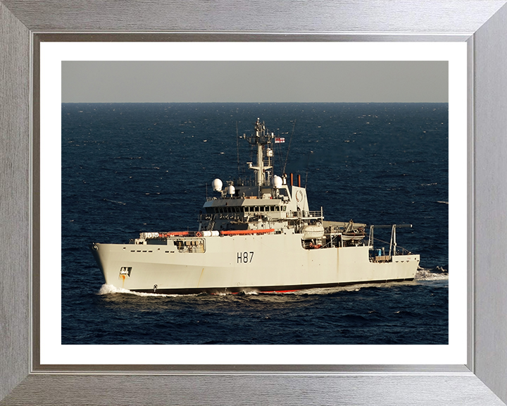 HMS Echo H87 Royal Navy Echo class survey vessel Photo Print or Framed Print - Hampshire Prints