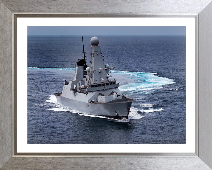 HMS Daring D32 Royal Navy type 45 Destroyer Photo Print or Framed Print - Hampshire Prints