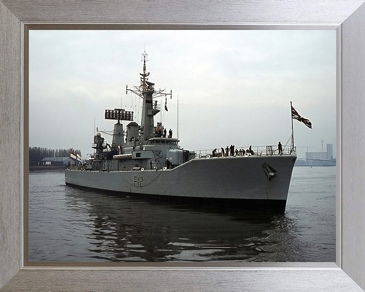 HMS Achilles F12 Royal Navy Leander Class Frigate Photo Print or Framed Print - Hampshire Prints