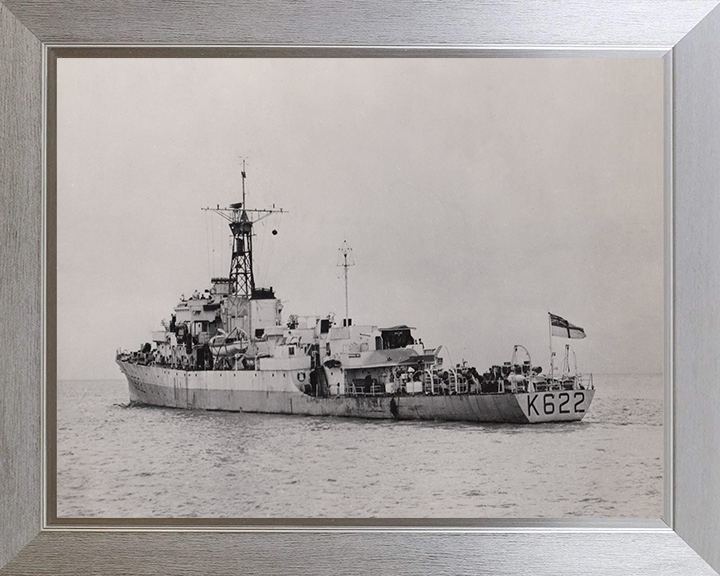 HMS Burghead Bay K622/F622 Royal Navy Bay Class Frigate Photo Print or Framed Print - Hampshire Prints