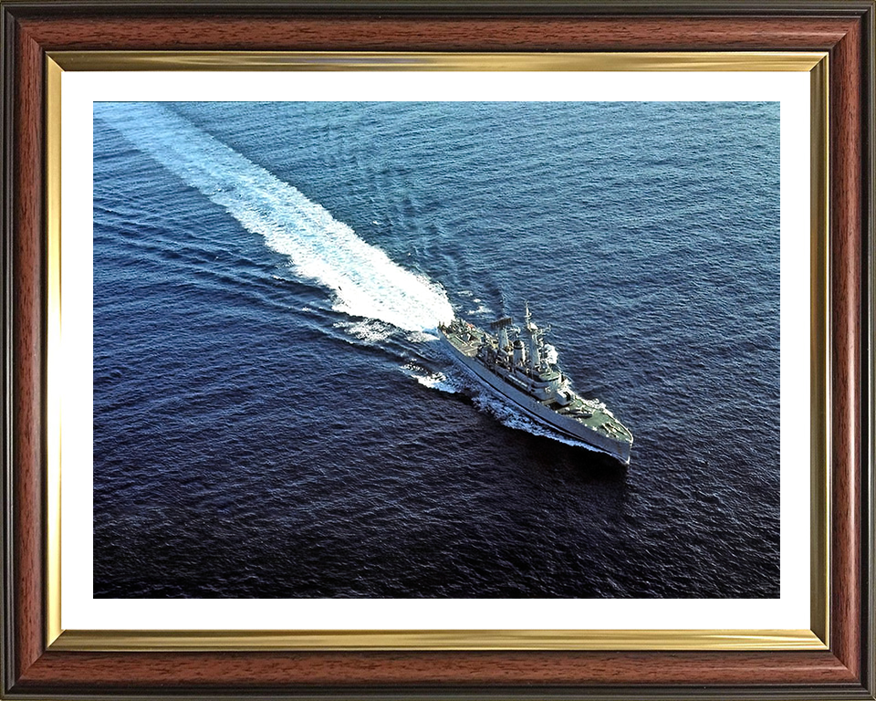 HMS Bacchante F69 | Photo Print | Framed Print | Leander Class | Frigate | Royal Navy Hampshire Prints