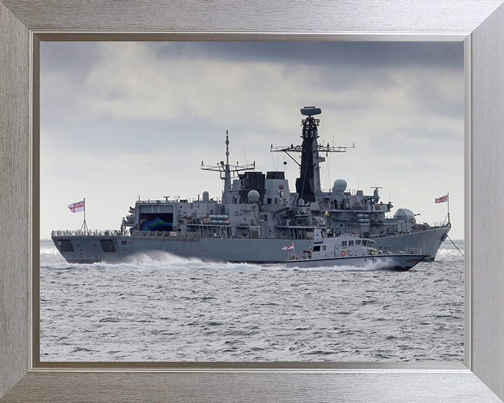 HMS Argyll F231 Royal Navy type 23 Frigate Photo Print or Framed Print - Hampshire Prints