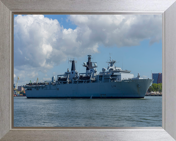 HMS Albion L14 Royal Navy Albion Class amphibious ship Photo Print or Framed Print - Hampshire Prints