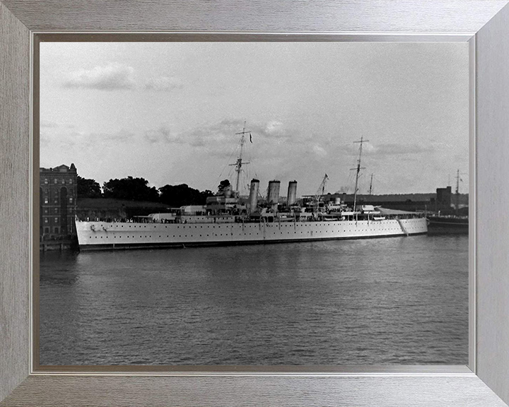 HMS Dorsetshire (40) Royal Navy County class heavy cruiser Photo Print or Framed Print - Hampshire Prints