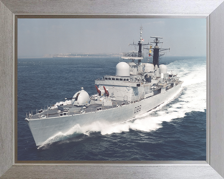 HMS Birmingham D86 Royal Navy Type 42 destroyer Photo Print or Framed Print - Hampshire Prints