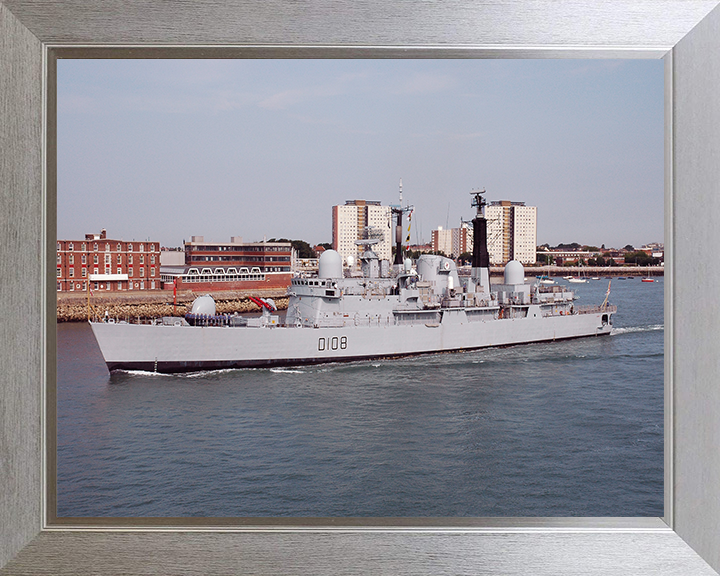 HMS Cardiff D108 Royal Navy Type 42 destroyer Photo Print or Framed Print - Hampshire Prints