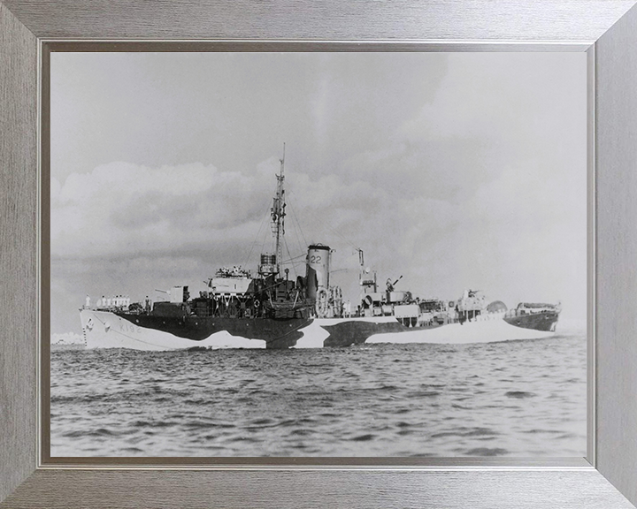HMS Bryony K192 Royal Navy Flower class corvette Photo Print or Framed Print - Hampshire Prints