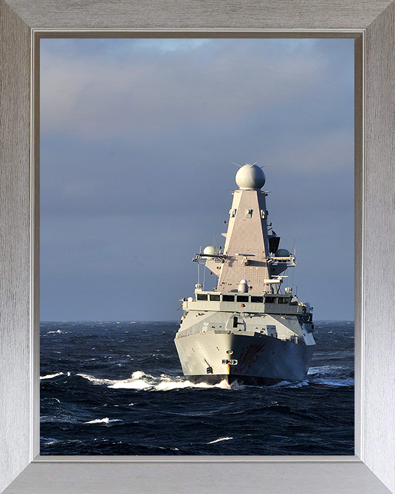 HMS Dragon D35 Royal Navy Type 45 Destroyer Photo Print or Framed Print - Hampshire Prints