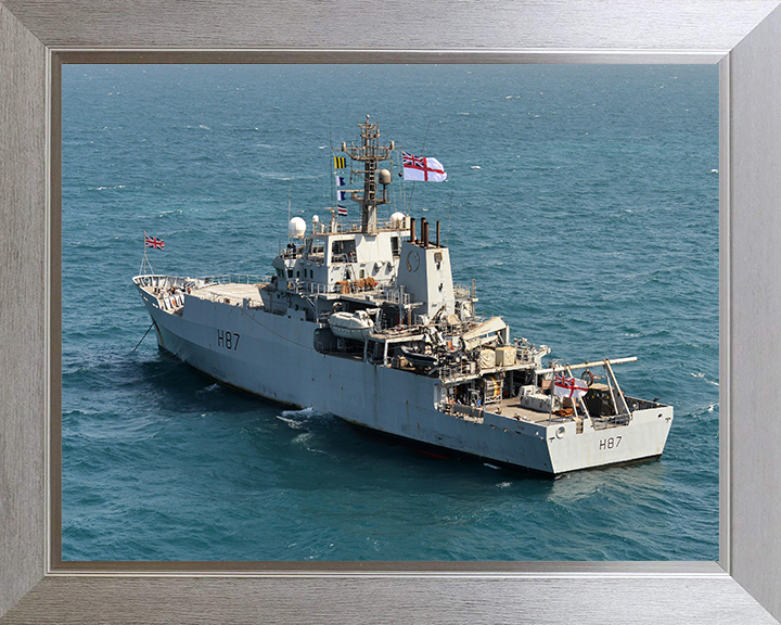 HMS Echo H87 Royal Navy Echo class survey vessel Photo Print or Framed Print - Hampshire Prints