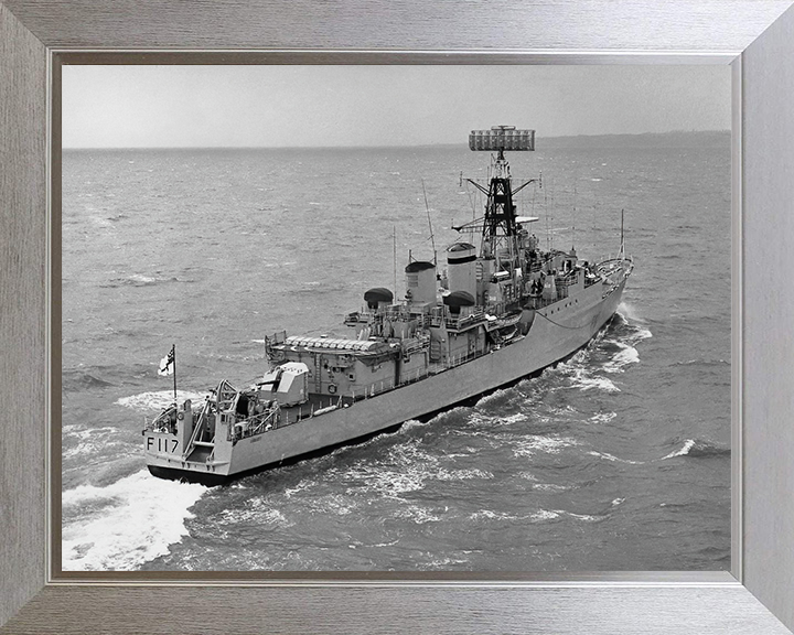 HMS Ashanti F117 Royal Navy Tribal Class Frigate Photo Print or Framed Print - Hampshire Prints