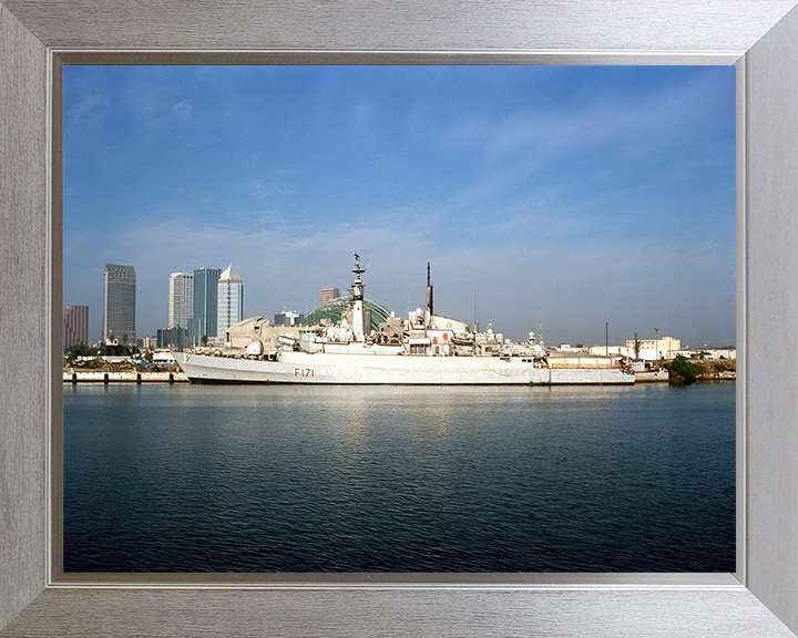 HMS Active F171 Royal Navy Type 21 frigate Photo Print or Framed Print - Hampshire Prints