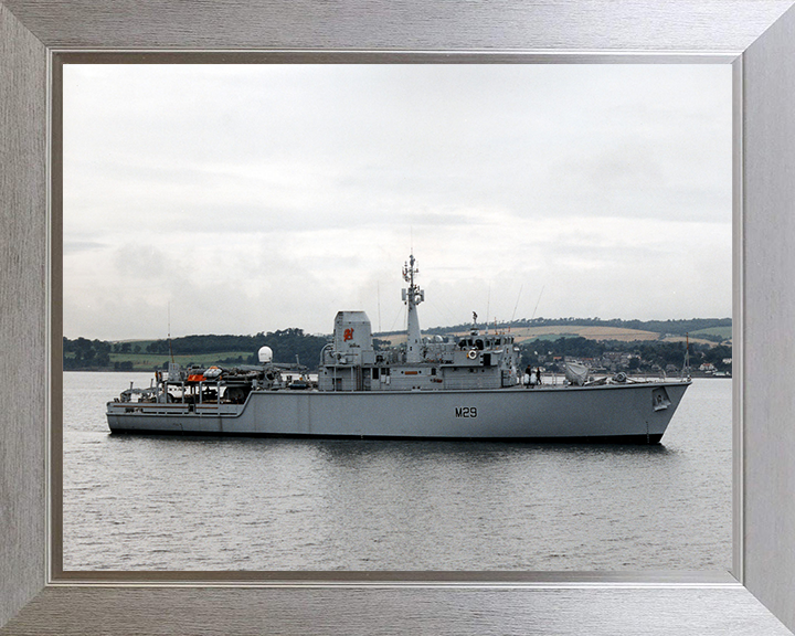 HMS Brecon M29 Royal Navy Hunt class mine countermeasures vessel Photo Print or Framed Print - Hampshire Prints