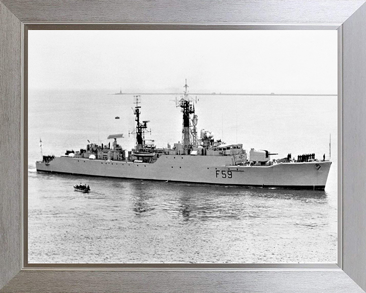 HMS Chichester F59 | Photo Print | Framed Print | Salisbury Class | Frigate | Royal Navy Hampshire Prints