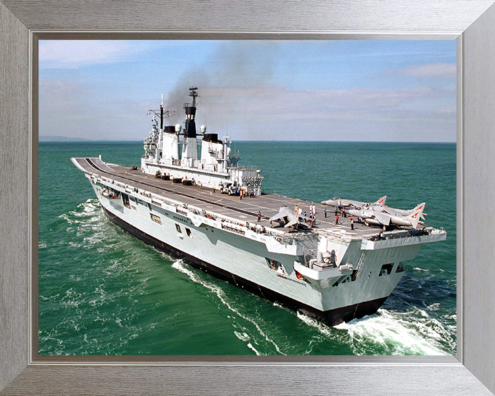 HMS Ark Royal R07 Royal Navy Invincible class aircraft carrier Photo Print or Framed Print - Hampshire Prints