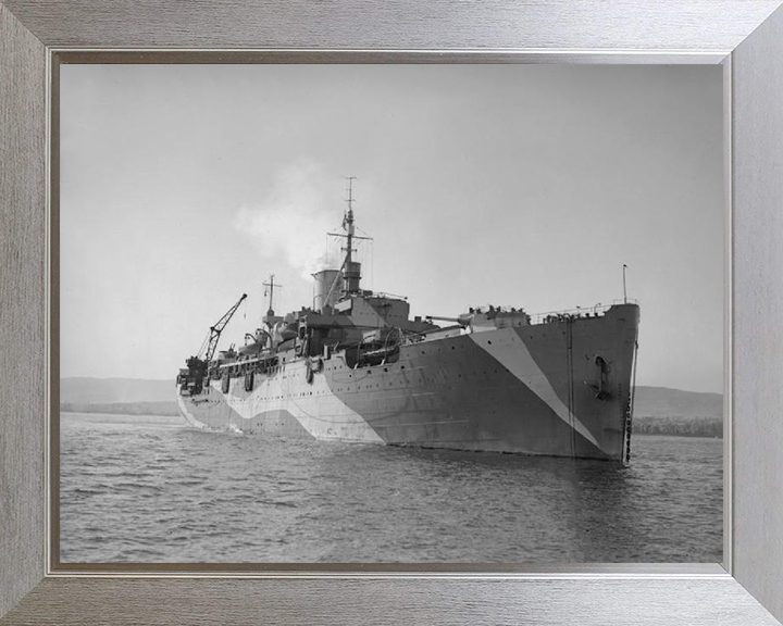 HMS Corfu 1943 Royal Navy armed merchant cruiser Photo Print or Framed Print - Hampshire Prints