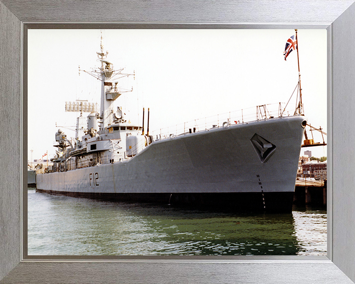 HMS Achilles F12 Royal Navy Leander Class Frigate Photo Print or Framed Print - Hampshire Prints