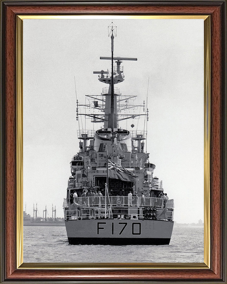 HMS Antelope F170 Royal Navy Type 21 frigate Photo Print or Framed Print - Hampshire Prints