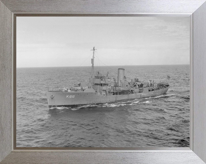 HMS Begonia K66 Royal Navy Flower class corvette Photo Print or Framed Print - Hampshire Prints