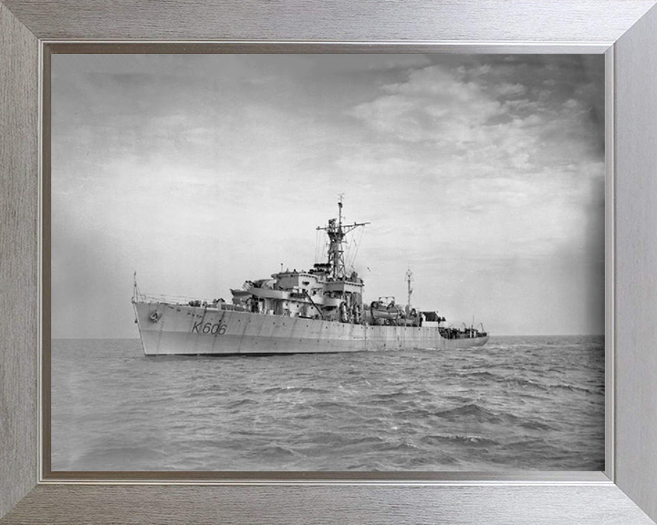 HMS Bigbury Bay K606 Royal Navy Bay Class Frigate Photo Print or Framed Print - Hampshire Prints