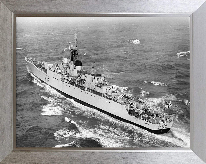 HMS Berwick F115 Royal Navy Rothesay Class frigate Photo Print or Framed Print - Hampshire Prints