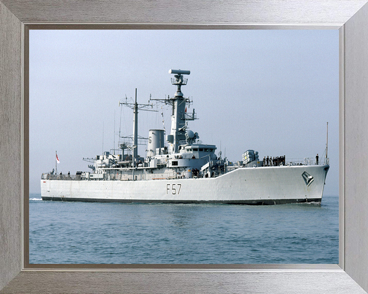 HMS Andromeda F57 Royal Navy Leander class frigate Photo Print or Framed Print - Hampshire Prints