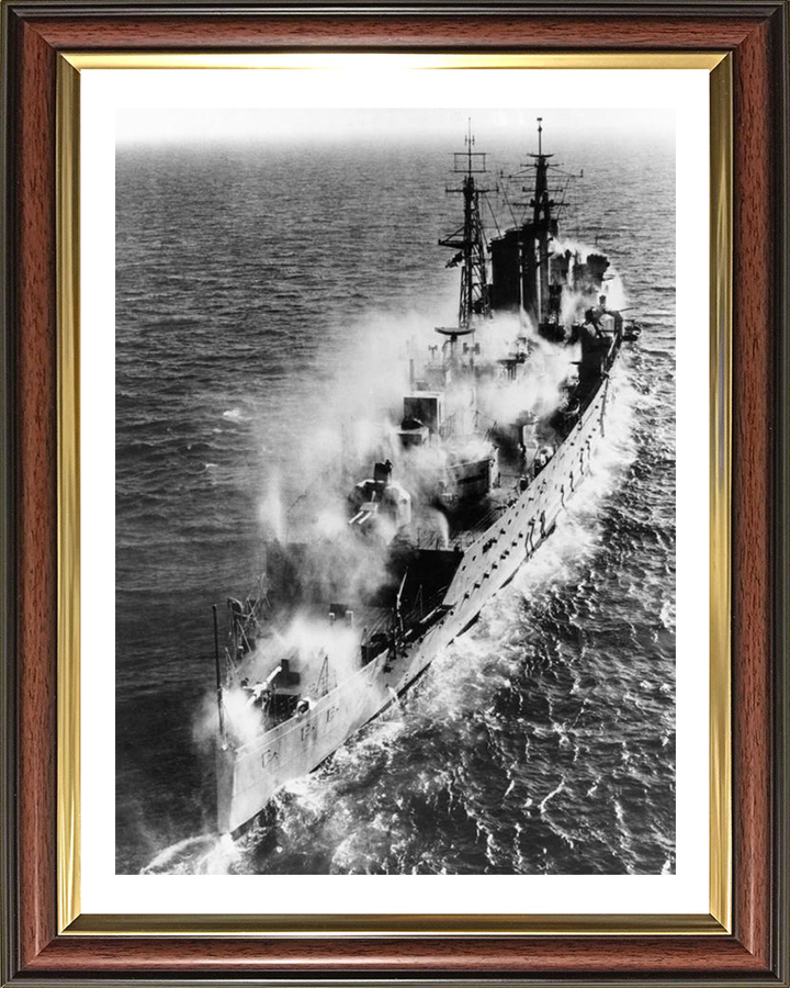 HMS Cumberland (57) | Photo Print | Framed Print | County Class | Cruiser | Royal Navy Hampshire Prints