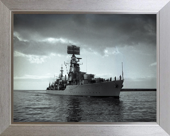 HMS Agincourt D86 Royal Navy Battle class destroyer Photo Print or Framed Print - Hampshire Prints