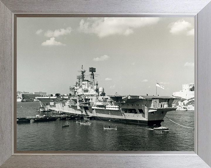 HMS Ark Royal R09 Royal Navy Audacious class aircraft carrier Photo Print or Framed Print - Hampshire Prints