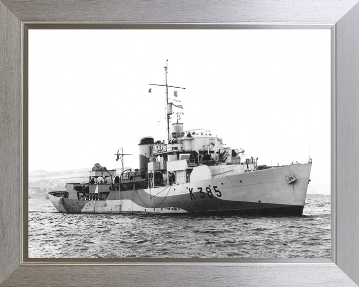 HMS Arabis K385 Royal Navy Flower class corvette Photo Print or Framed Print - Hampshire Prints