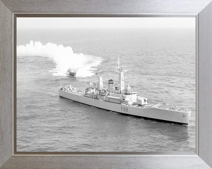 HMS Bacchante F69 | Photo Print | Framed Print | Leander Class | Frigate | Royal Navy Hampshire Prints