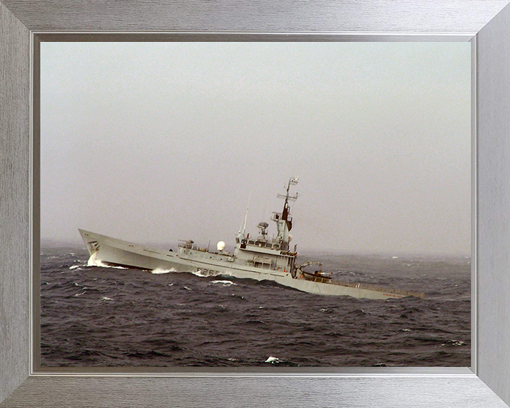 HMS Dumbarton Castle P265 Royal Navy Castle class patrol vessel Photo Print or Framed Print - Hampshire Prints