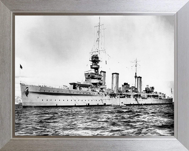 HMS Emerald D66 Royal Navy Emerald class light cruiser Photo Print or Framed Photo Print - Hampshire Prints