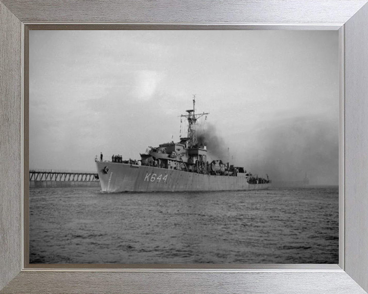 HMS Cawsand Bay K644 Royal Navy Bay Class Frigate Photo Print or Framed Print - Hampshire Prints