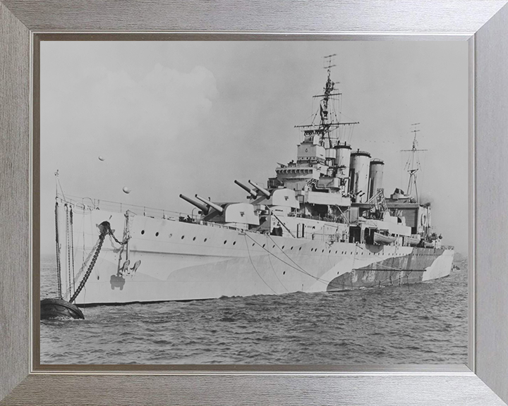 HMS Cumberland (57) | Photo Print | Framed Print | County Class | Cruiser | Royal Navy Hampshire Prints