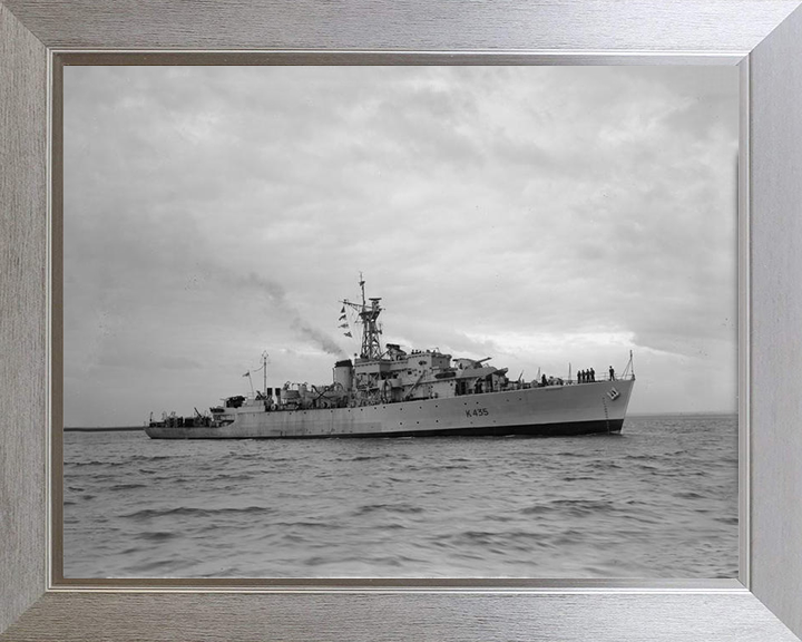 HMS Enard Bay K435 Royal Navy Bay Class Frigate Photo Print or Framed Print - Hampshire Prints