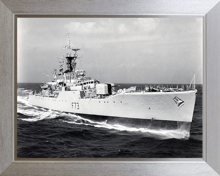 HMS Eastbourne F73 Royal Navy Whitby Class Frigate Photo Print or Framed Print - Hampshire Prints