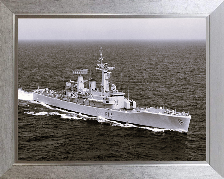 HMS Achilles F12 Royal Navy Leander Class Frigate Photo Print or Framed Print - Hampshire Prints