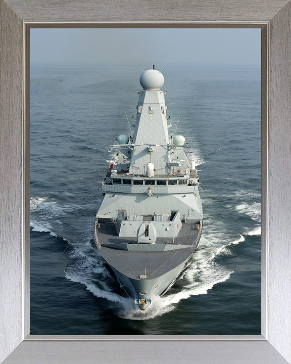 HMS Daring D32 Royal Navy type 45 Destroyer Photo Print or Framed Print - Hampshire Prints